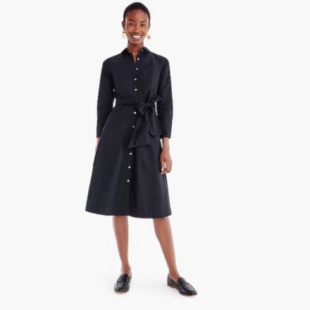 🗽J. Crew Shirt Dress black